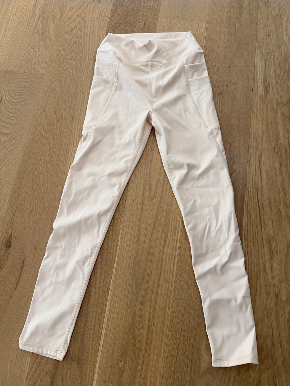 Light Yellow Activewear Leggings